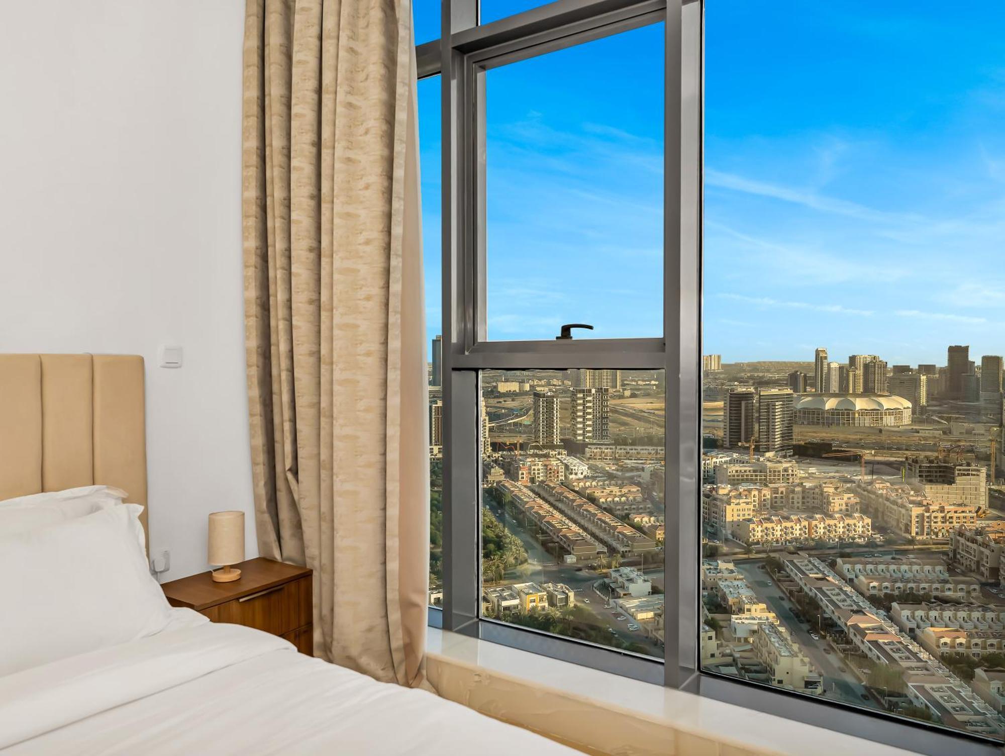 1 Bedroom Five Jvc View Апартаменты Дубай
